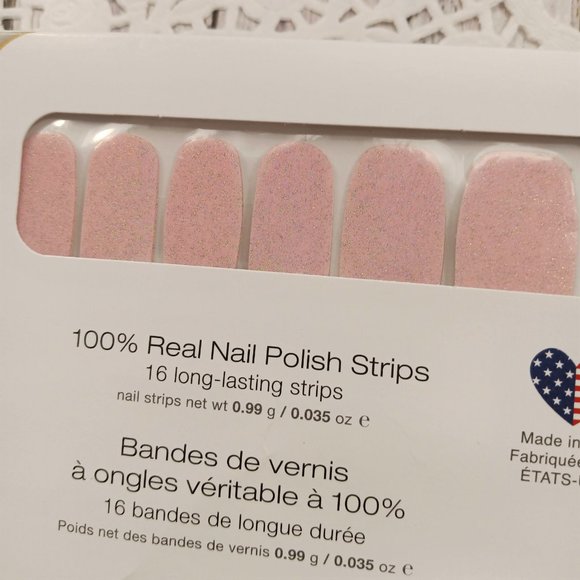 Color Street 100% Nail Polish Strips Blushing in Flushing RETIRED - Picture 2 of 8